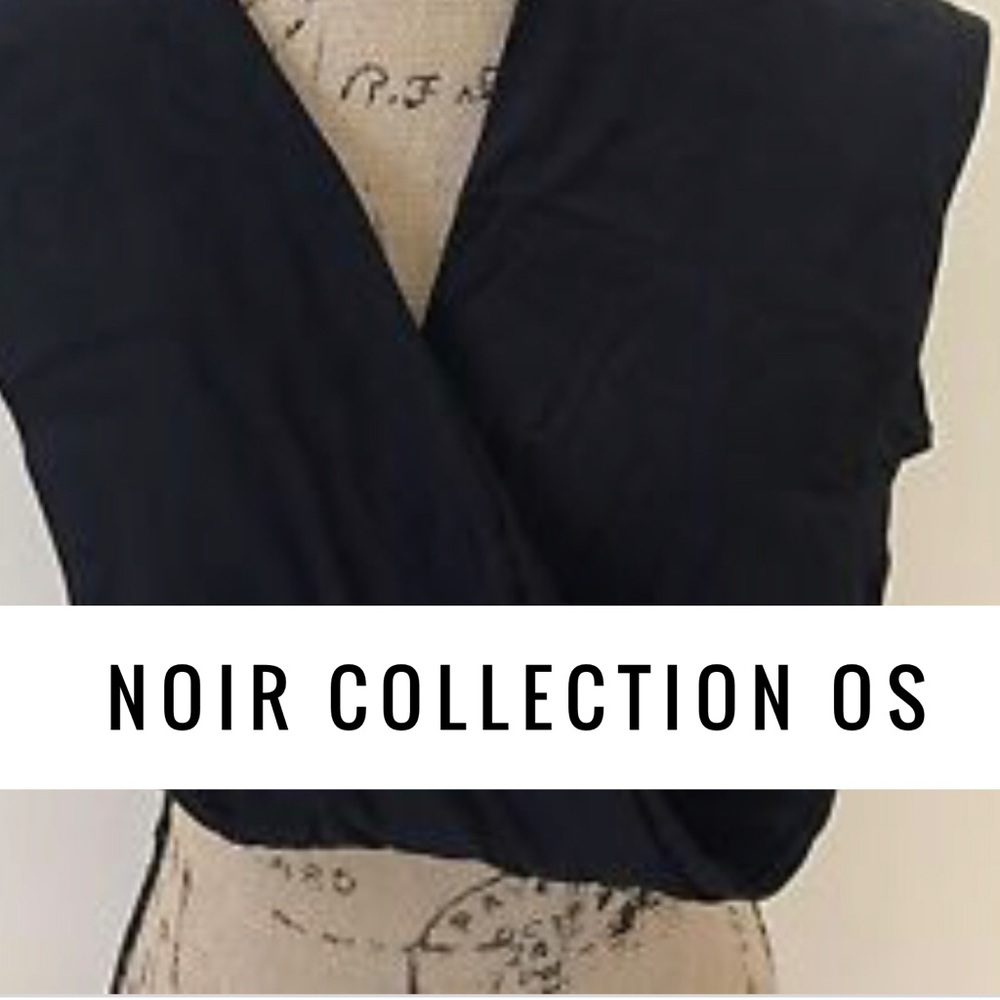 Lularoe Noir Black Leggings Size OS NWT HTF